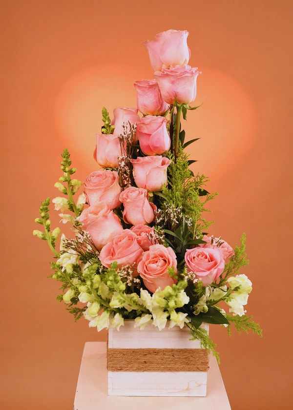 Rosas y detalles delicados